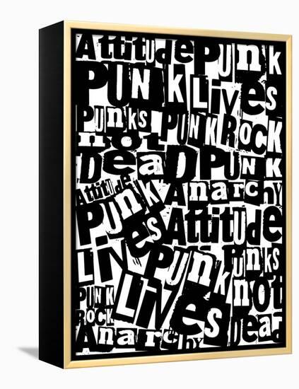 Punk Lives-Roseanne Jones-Framed Premier Image Canvas