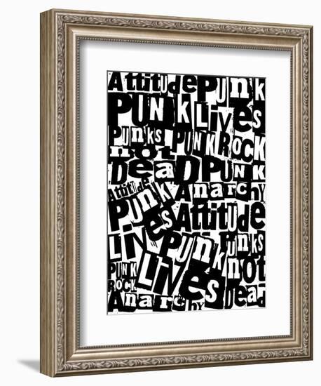 Punk Lives-Roseanne Jones-Framed Giclee Print