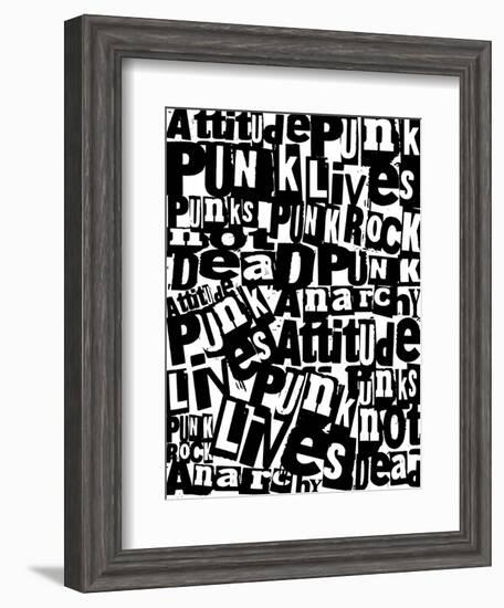 Punk Lives-Roseanne Jones-Framed Giclee Print