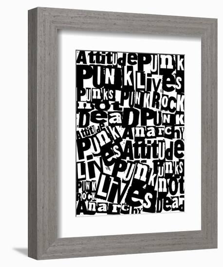 Punk Lives-Roseanne Jones-Framed Giclee Print