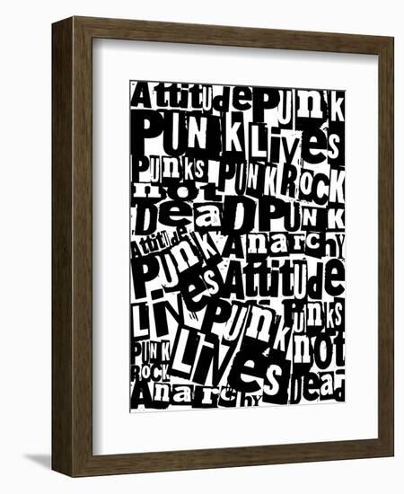 Punk Lives-Roseanne Jones-Framed Giclee Print