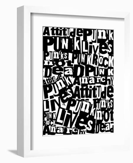 Punk Lives-Roseanne Jones-Framed Giclee Print