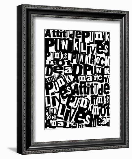 Punk Lives-Roseanne Jones-Framed Giclee Print