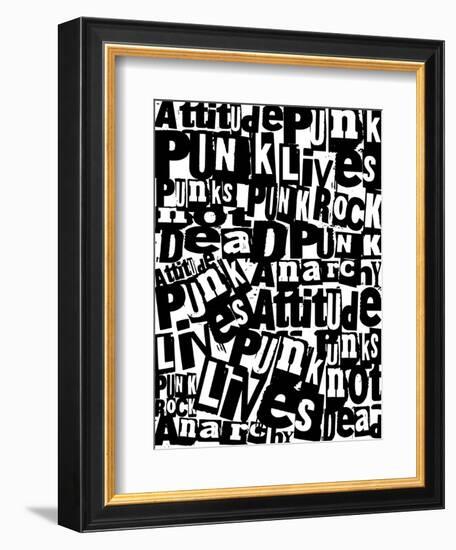 Punk Lives-Roseanne Jones-Framed Giclee Print