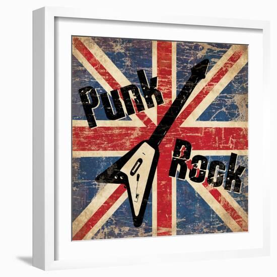 Punk Rock-N. Harbick-Framed Art Print