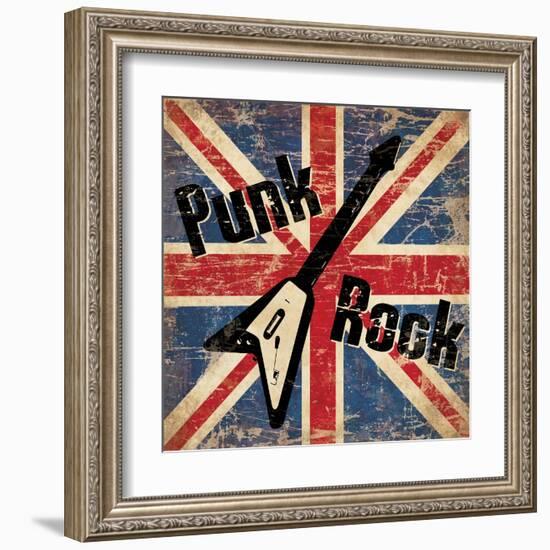 Punk Rock-N. Harbick-Framed Art Print