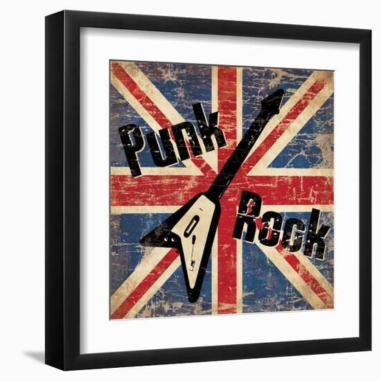 Punk Rock-N. Harbick-Framed Art Print