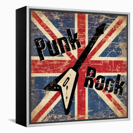 Punk Rock-N. Harbick-Framed Stretched Canvas