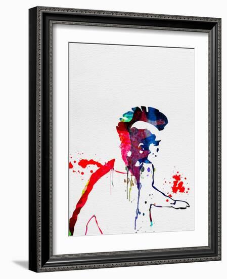 Punk Watercolor-Lora Feldman-Framed Art Print