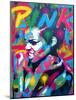 Punk-Abstract Graffiti-Mounted Giclee Print