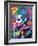 Punk-Abstract Graffiti-Framed Giclee Print