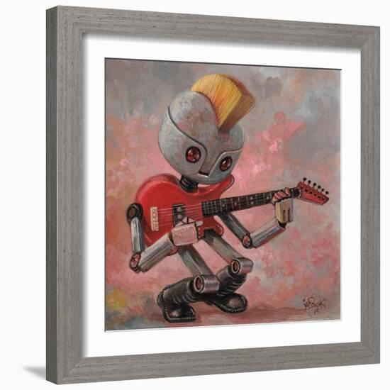 Punkbot-Aaron Jasinski-Framed Art Print