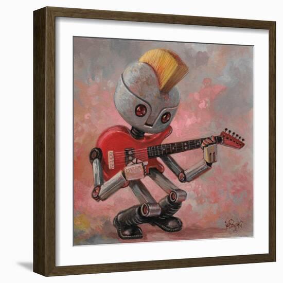 Punkbot-Aaron Jasinski-Framed Art Print