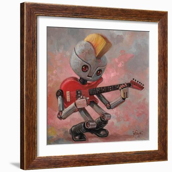 Punkbot-Aaron Jasinski-Framed Art Print