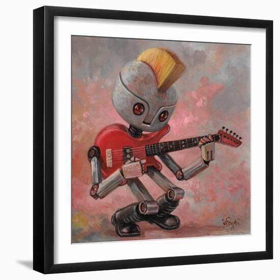 Punkbot-Aaron Jasinski-Framed Art Print