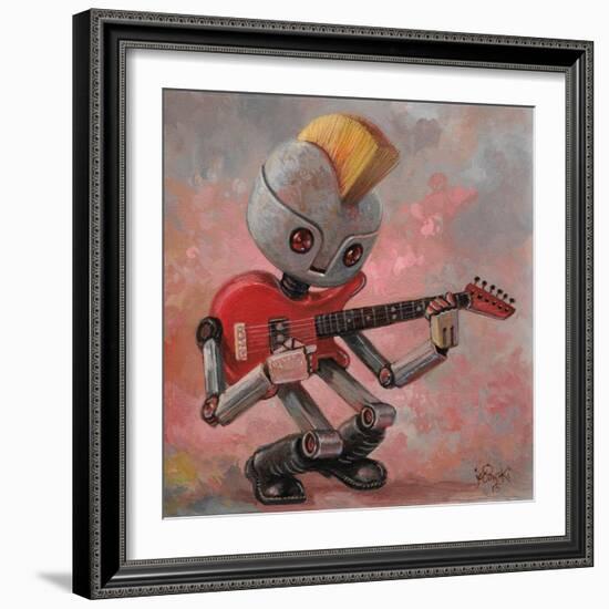 Punkbot-Aaron Jasinski-Framed Art Print