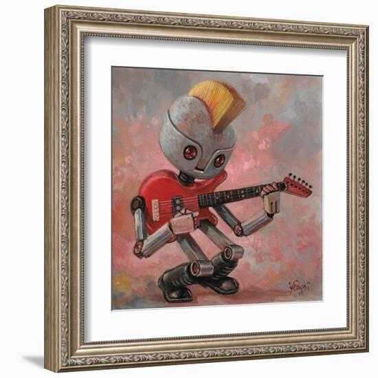 Punkbot-Aaron Jasinski-Framed Art Print