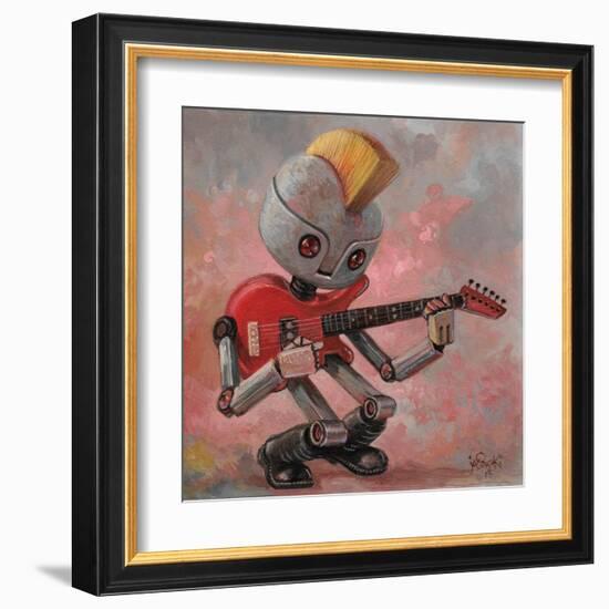 Punkbot-Aaron Jasinski-Framed Art Print