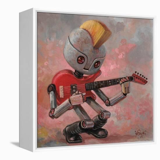 Punkbot-Aaron Jasinski-Framed Stretched Canvas