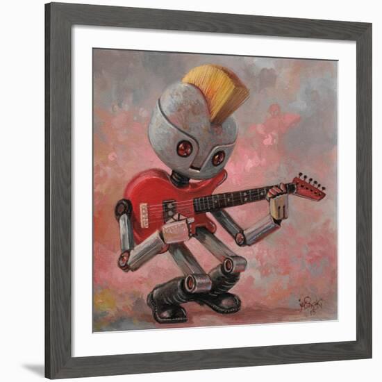 Punkbot-Aaron Jasinski-Framed Art Print