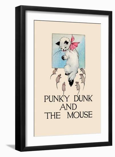 Punky Dunk And the Mouse-null-Framed Art Print