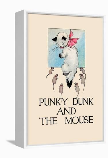 Punky Dunk And the Mouse-null-Framed Stretched Canvas