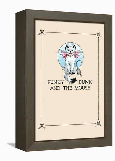 Punky Dunk And the Mouse-null-Framed Stretched Canvas
