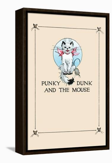 Punky Dunk And the Mouse-null-Framed Stretched Canvas