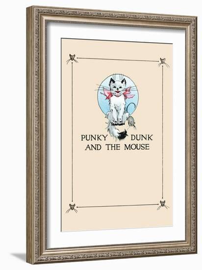 Punky Dunk And the Mouse-null-Framed Art Print