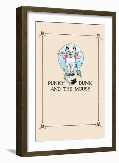 Punky Dunk And the Mouse-null-Framed Art Print