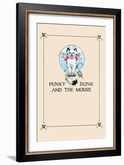 Punky Dunk And the Mouse-null-Framed Art Print