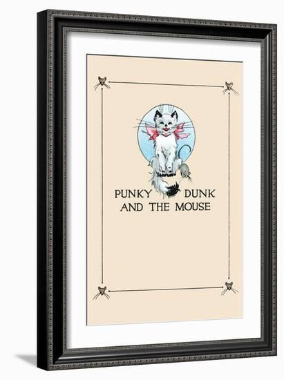 Punky Dunk And the Mouse-null-Framed Art Print