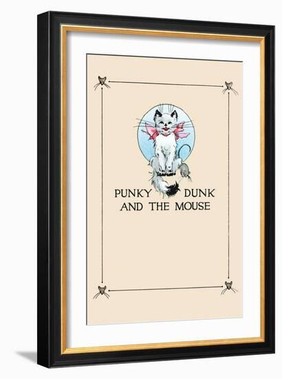 Punky Dunk And the Mouse-null-Framed Art Print