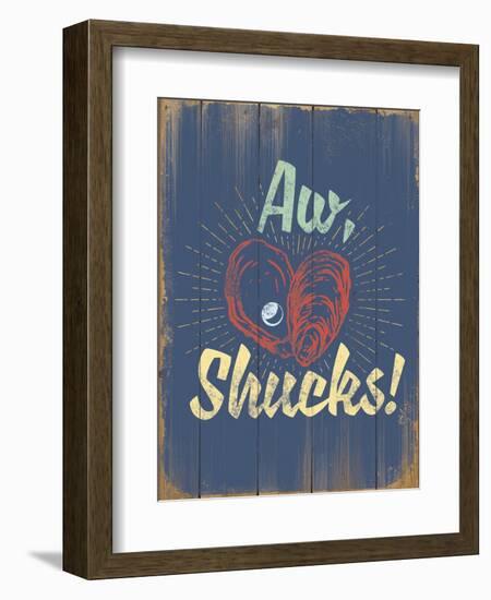 Punny Coastal II-null-Framed Art Print