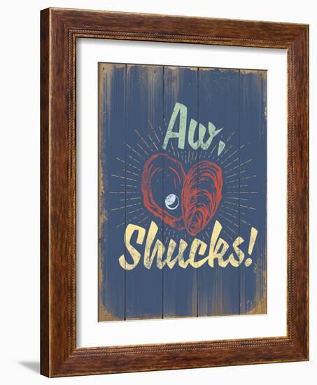 Punny Coastal II-null-Framed Art Print