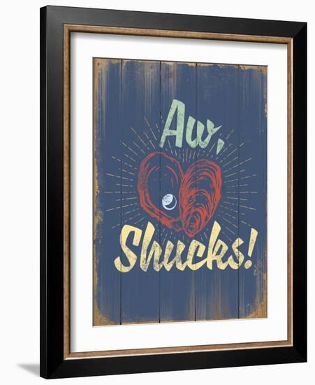 Punny Coastal II-null-Framed Art Print