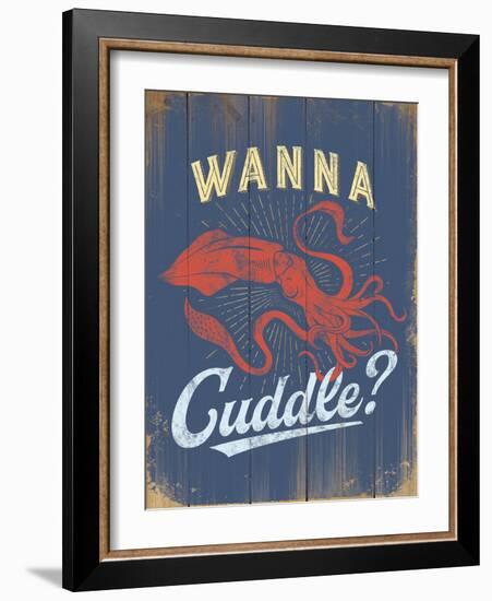 Punny Coastal III-null-Framed Art Print