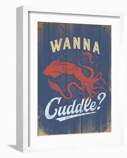 Punny Coastal III-null-Framed Art Print