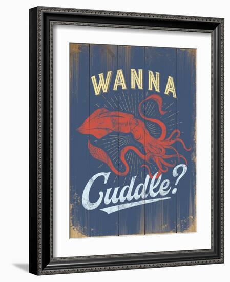 Punny Coastal III-null-Framed Art Print