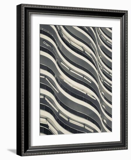 Punta Del Este, Millenium Tower, Condo Tower, Uruguay-Walter Bibikow-Framed Photographic Print