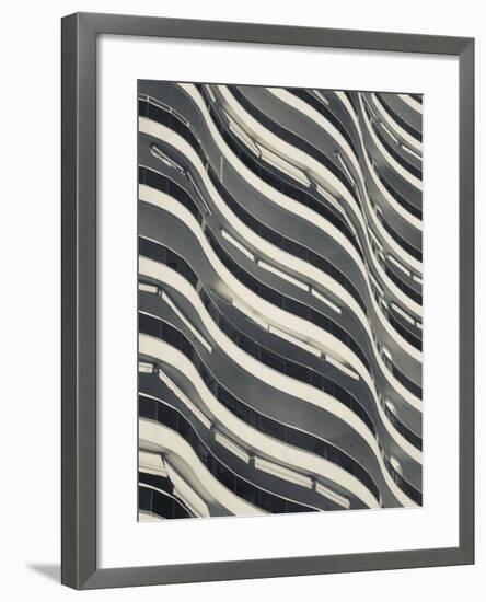 Punta Del Este, Millenium Tower, Condo Tower, Uruguay-Walter Bibikow-Framed Photographic Print