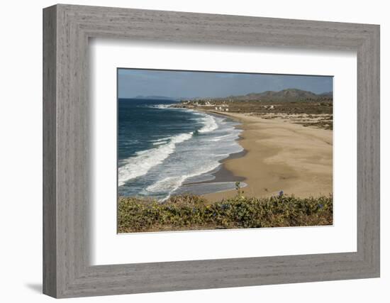 Punta Gasparena, Pacific coast south from Todos Santos, Baja California, Mexico, North America-Tony Waltham-Framed Photographic Print