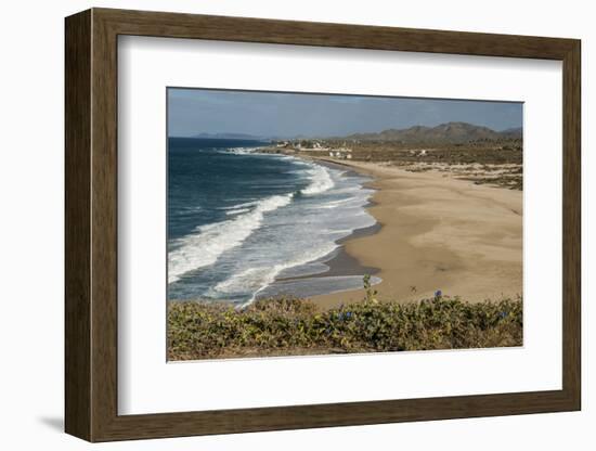 Punta Gasparena, Pacific coast south from Todos Santos, Baja California, Mexico, North America-Tony Waltham-Framed Photographic Print