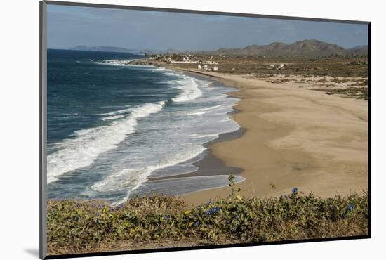 Punta Gasparena, Pacific coast south from Todos Santos, Baja California, Mexico, North America-Tony Waltham-Mounted Photographic Print