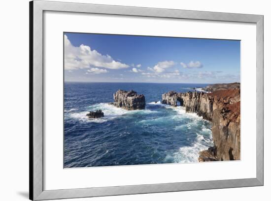 Puntas De Gutierrez, Lava Coast, El Hierro, Canary Islands, Spain-Markus Lange-Framed Photographic Print