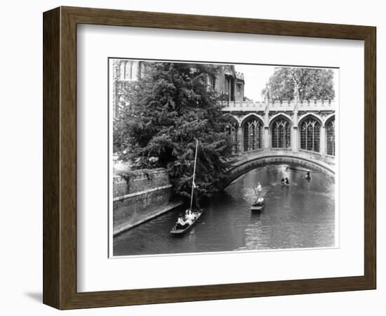 Punting at Cambridge-Henry Grant-Framed Photographic Print