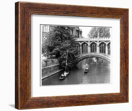 Punting at Cambridge-Henry Grant-Framed Photographic Print