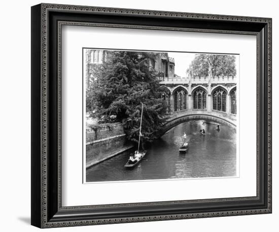 Punting at Cambridge-Henry Grant-Framed Photographic Print