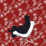 BCN Chair (red)-Puntoos-Art Print