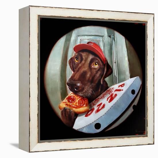 Pupperoni-Lucia Heffernan-Framed Stretched Canvas